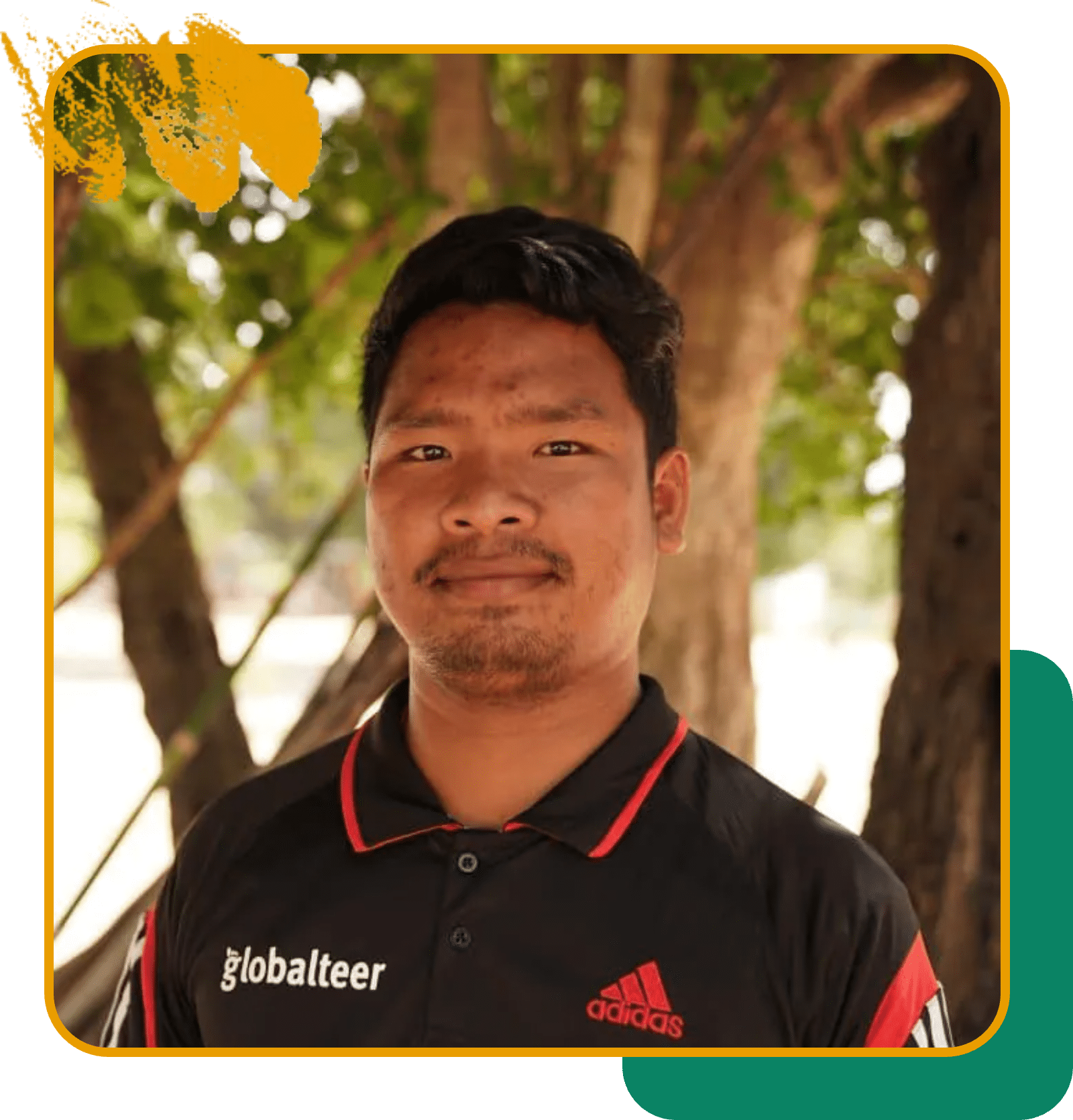 Kong Lak Head Sports Coach Kong Lak, Head Sports Coach of the Globalteer Sports Programme in Siem Reap