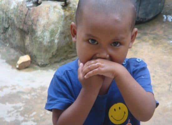 Cambodian orphan"