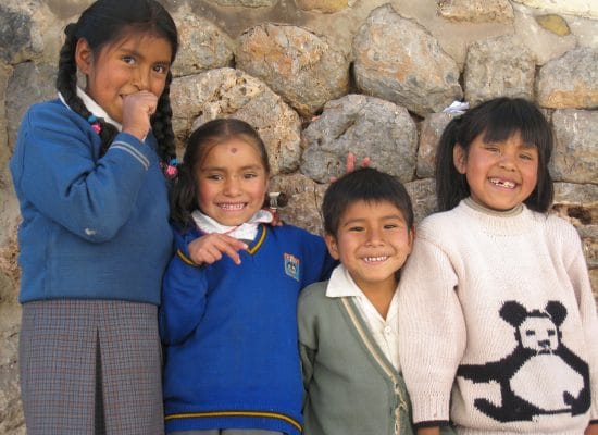 Peru orphanage children"