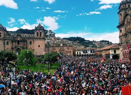 Festivities in Cusco, Peru"