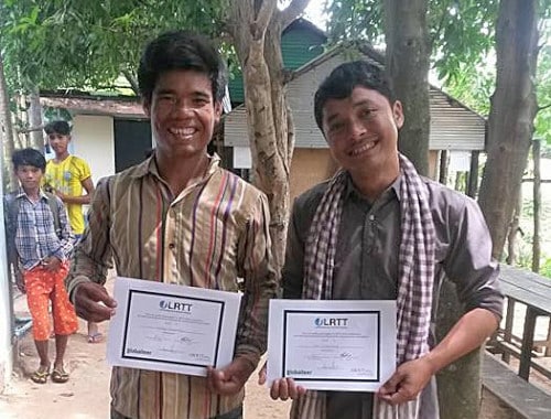 Teachers in Cambodia