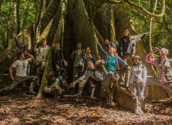 Volunteers in the Amazon Rainforest