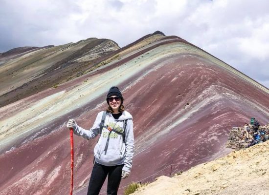 Intern at Rainbow Mountain"