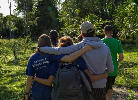 Volunteers in Peru"
