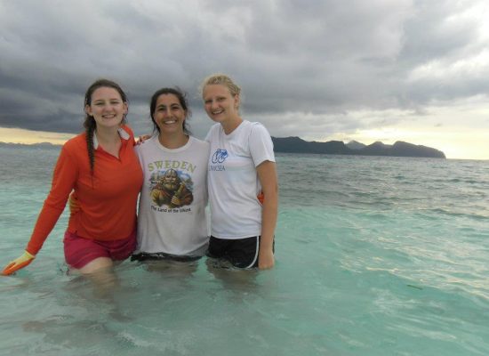Volunteers in Borneo