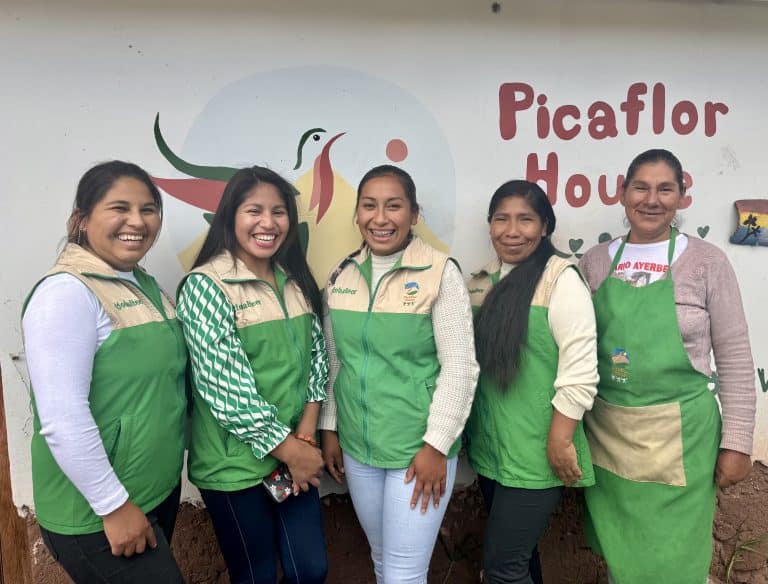 The Picaflor House team in Peru