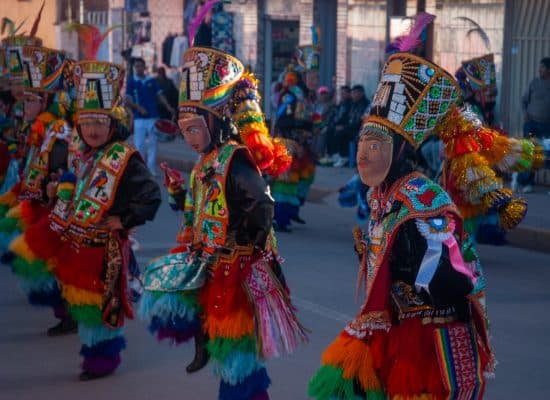 Parade in Peru "