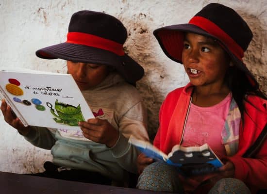 Peru rural children"
