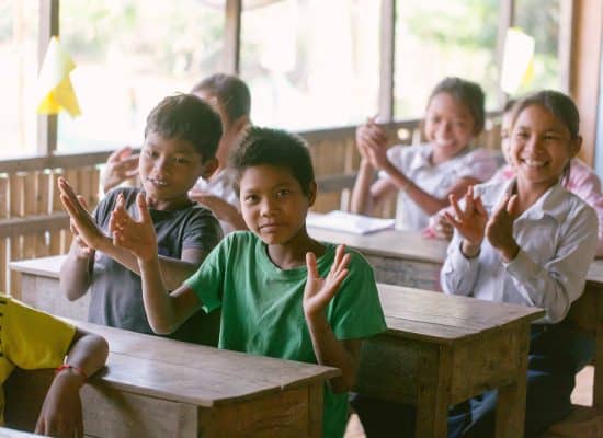 Safe learning environment at Helping Hands Cambodia"