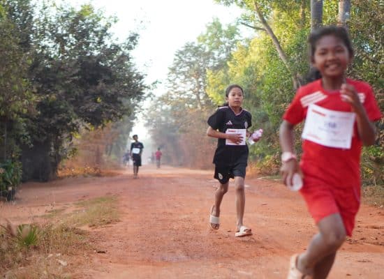 Charity Run in Cambodia"